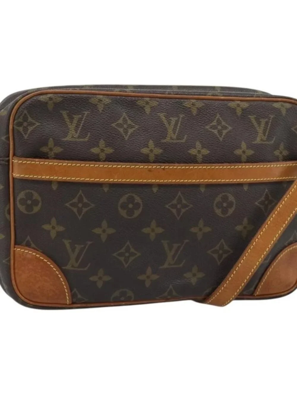LOUIS VUITTON Monogram Trocadero 27 Shoulder Bag M51274 LV Auth 188424